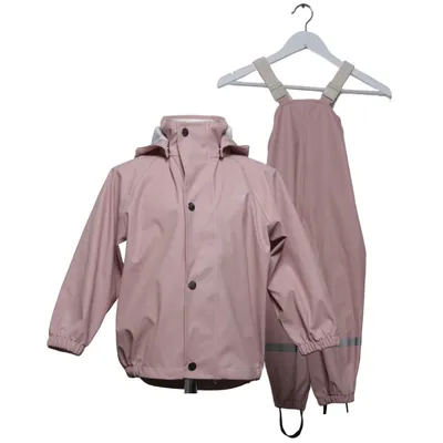 Regnställ (Rosa) från Kuling Polyester, Polyuretan