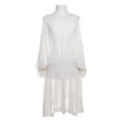 Klänning (Vit) från H&M Conscious Collection Elastan, Återvunnen polyester