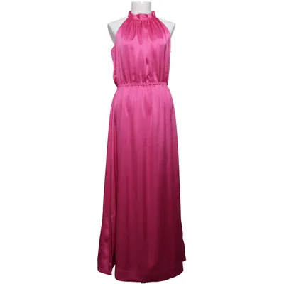 Halterneckklänning (Rosa) från Karmamia Acetat, Återvunnen polyester