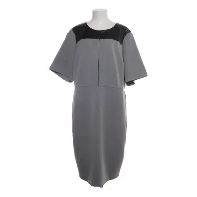 Robe (Gris, Noir) de Eloquii Élasthane, Cuir, Polyester, Viscose