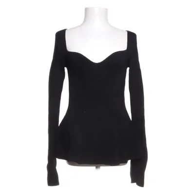 Peplum top (Zwart) van H&M Trend Polyamide, Viscose
