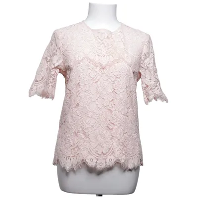 Top (Pink) fra Ganni Bomuld, Polyamid, Polyester, Viscose
