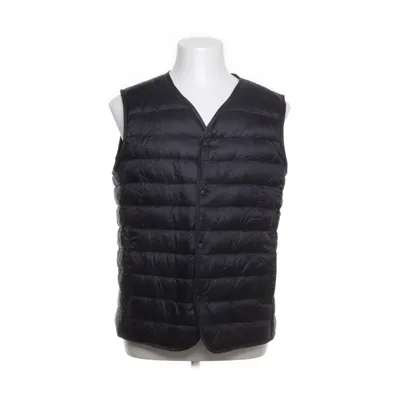 Bodywarmer (Zwart) van Uniqlo Dons, Zijde, Wol