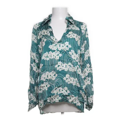 Blus (Grön, Vit) från Monday Afternoon Silke, Viskos