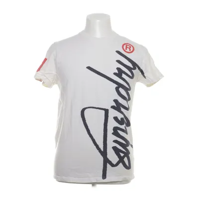 T-shirt (Vit, Röd, Blå) från Superdry Vintage Bomull