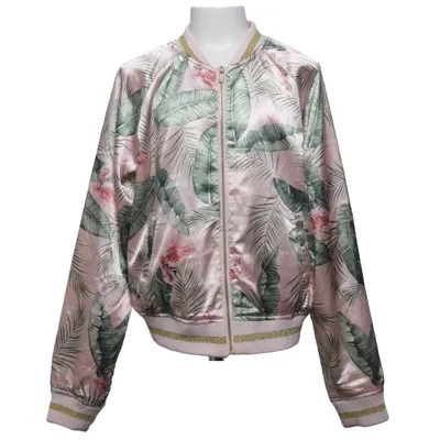 Blouson (Rose, Multicolore) de Karolina Kijak x H&M Polyester, Élasthane