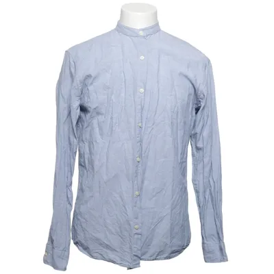 Shirt (Blue) from Jack & Jones Cotton, Linen
