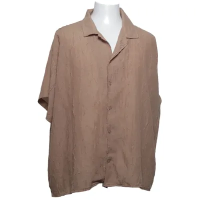 Kortärmad skjorta (Beige) från Boohoo Polyester