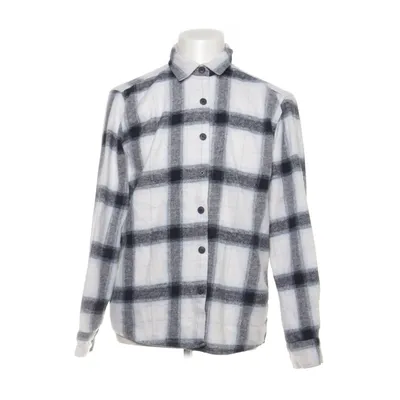 Chemise en flanelle (Blanc, Noir, Gris) de Xside Acrylique, Coton, Polyamide, Polyester, Viscose, Laine