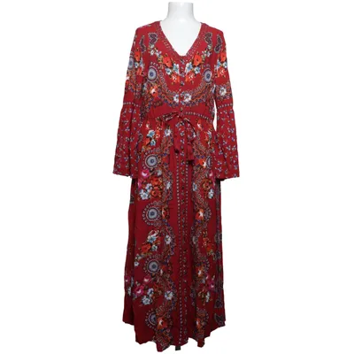 Långklänning (Röd, Flerfärgad) från Sheego Viskos