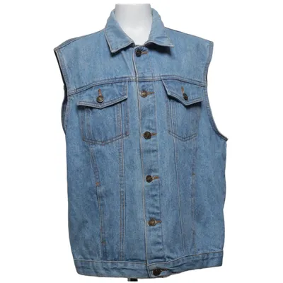 Spijker gilet (Blauw) van C&A Katoen