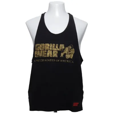 Sports tank top (Black) from Gorilla Wear Cotton