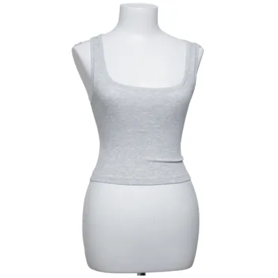 Tank Top (Gray) from Skims Cotton, Elastane