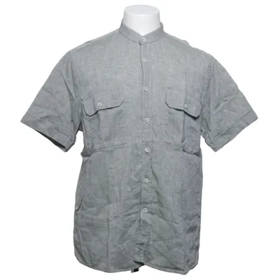 Short sleeve shirt (Gray) from Mey Lon Mey Cotton, Linen