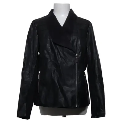 Bikerjakke (Sort) fra Amy's Stories Elastan, Polyester, Polyurethan