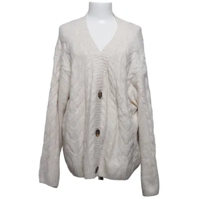 Cardigan (Beige) fra H&M Trend Akryl, Polyamid, Uld