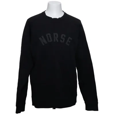 Sweatshirt (Black) from Norse Projects Cotton