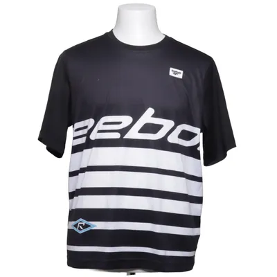 T-shirt (Zwart, Wit) van Reebok Classic Gerecycled polyester