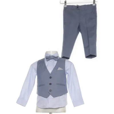 Jakkesæt (Blå) fra M&S Polyester, Viscose