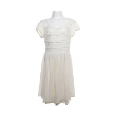 Dress (White) from Kids by Lindex Elastane, Polyamide, Polyester