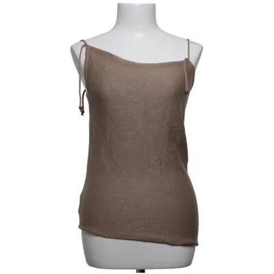 Tanktop (Bruin, Goud) van Beatrice San Francisco Acryl, Metallvezel