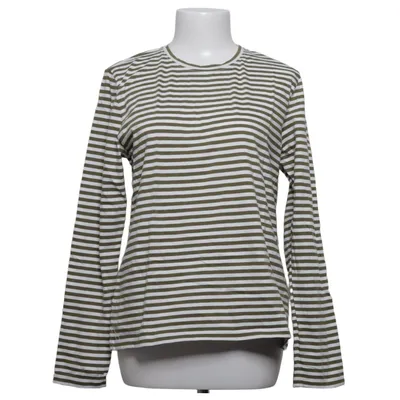 Langærmet t-shirt (Grøn, Hvid) fra Kule Bomuld