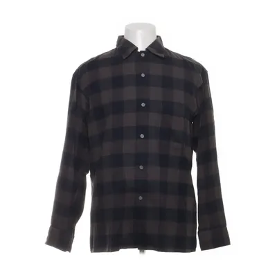 Flanellskjorta (Blå, Grå, Flerfärgad) från Uniqlo U Bomull