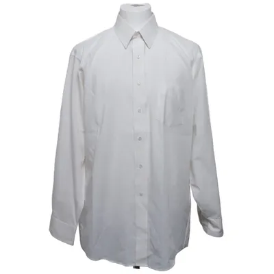 Skjorta (Wrinkle-Free) från Stafford Bomull, Polyester