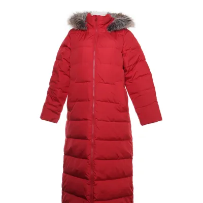 Dunfrakke (Rød) fra Lands' End Akryl, Dun, Elastan, Fjer, Polyester