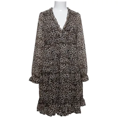 Jurk (Zwart, Beige) van Pigalle Polyester