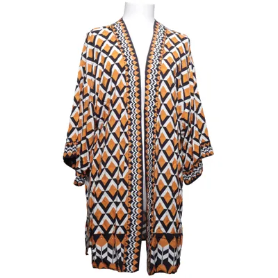 Kimono (Orange, Black, White, Multicolored) from Farm Viscose