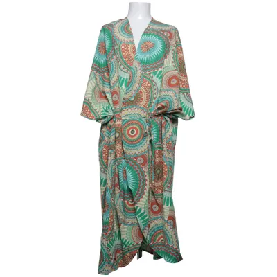 Kimono (Vert, Multicolore) de Emery Rose Élasthane, Polyester