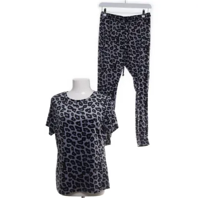 Pyjama (Grijs, Blauw, Zwart) van Hunkemöller Elastaan, Polyester