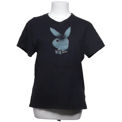 T-shirt (Zwart) van Playboy Katoen