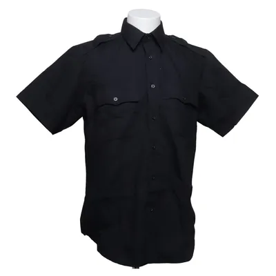 Kortärmad skjorta (Svart) från Bodyguard Bomull, Polyester