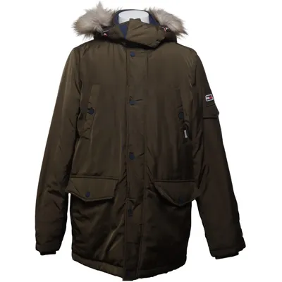 Parka (Vert, Bleu) de Tommy Hilfiger Jeans Acrylique, Polyester