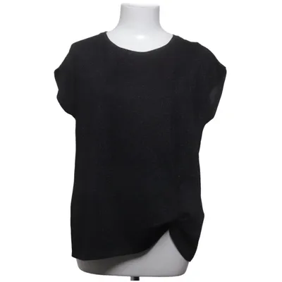 Haut (Noir) de Kiomi Élasthane, Fibre métallique, Polyester, Viscose