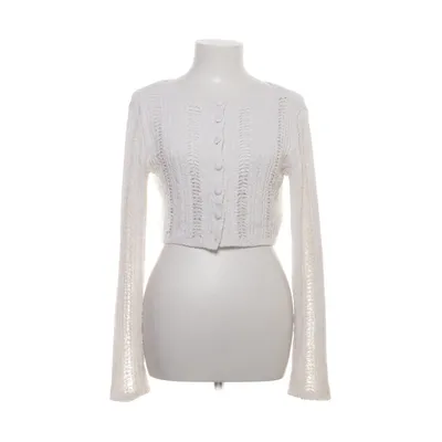 Cardigan (Wit) van Zara Katoen