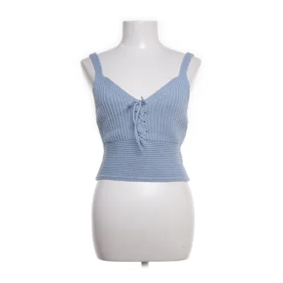 Crop top (Blauw) van Costes Atelier Katoen