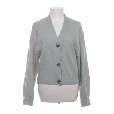 Cardigan (Grøn) fra H&M Akryl, Elastan, Polyester, Uld