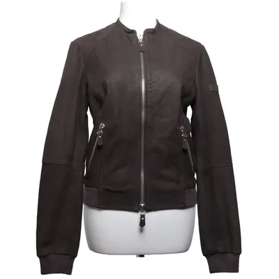 Veste en cuir (Vert) de Peuterey Cuir, Polyester