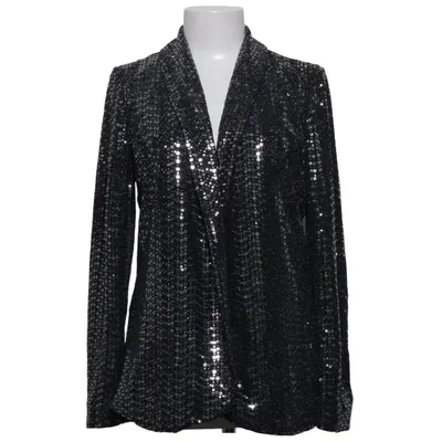 Blazer (Zwart, Zilver) van Pieces