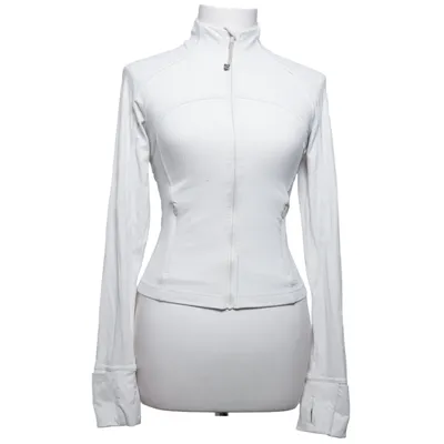 Trainingsjack (Beige) van Lululemon Elastaan, Polyamide, Polyester