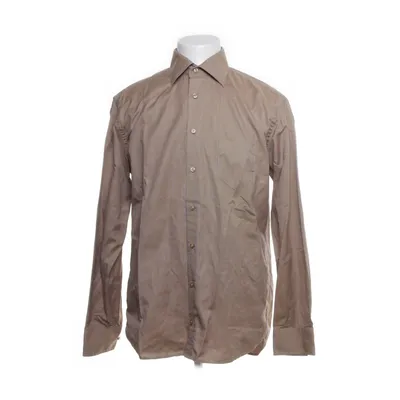 Shirt (Bruin, Wit) van Oscar of Sweden Katoen