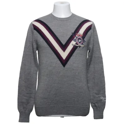 Pull-over (Gris, Bleu, Blanc) de Beverly Hills Polo Club Acrylique, Laine