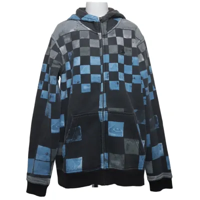 Sweat à capuche (Gris, Bleu) de Quiksilver Coton, Polyester