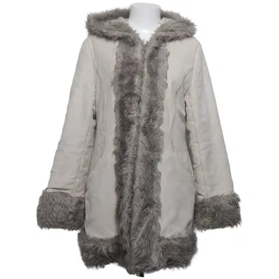 Veste en peau de mouton retournée (Beige, Gris) de Anapurna Polyester