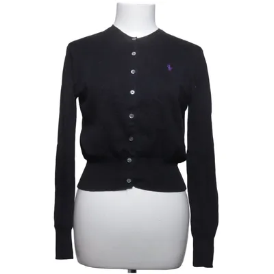 Cardigan (Sort) fra Polo Ralph Lauren Bomuld, Merinould, Viscose