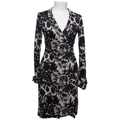 Omlottklänning (Svart, Beige) från Diane von Furstenberg Silke