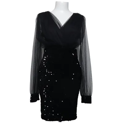 Cocktailjurk (Zwart) van CBR Katoen, Polyester